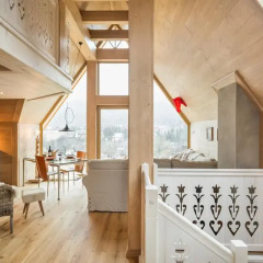 Отель Domki KarpielÓwka Luxury Chalet Косцелиско комната для гостей фото 2