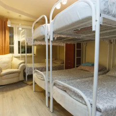Hostel na Preobrazhenke Tut Zhivut Кровать в общем номере с двухъярусной кроватью фото 4