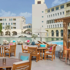 Отель Courtyard by Marriott Dubai Green Community Стандартный номер с различными типами кроватей фото 2