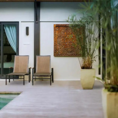 Отель Two Villas Holiday Oriental Style Layan Beach 4* Вилла с различными типами кроватей фото 14