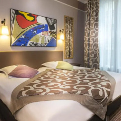 Отель Hôtel Du Bois Champs-Elysées 3* Улучшенный номер с различными типами кроватей фото 19