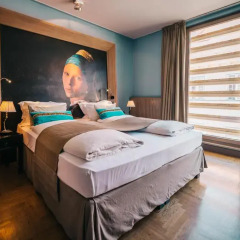 Отель Baltazar Budapest 4* Стандартный номер с различными типами кроватей фото 19