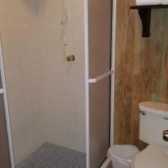 Hotel y Cabañas Playa Caribe ванная