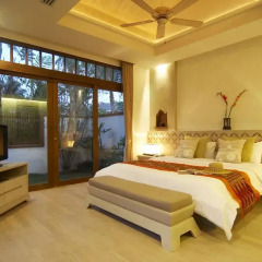 Отель Melati Beach Resort & Spa 5* Вилла с различными типами кроватей фото 18