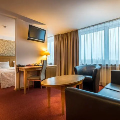 Panorama Hotel 3* Люкс с разными типами кроватей фото 9