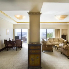 Grand Hotel Excelsior 5* Президентский люкс с двуспальной кроватью фото 10