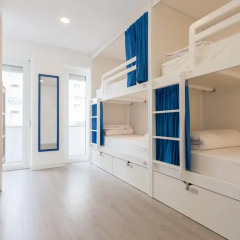 Be Lisbon Hostel Стандартный семейный номер