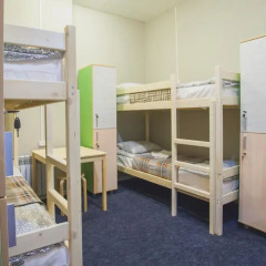 Хостел 338 Кровать в женском общем номере с двухъярусной кроватью