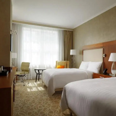 Гостиница Marriott Novy Arbat 5* Стандартный номер с разными типами кроватей фото 4