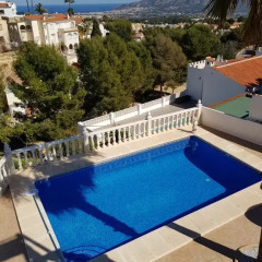 Отель Chalet Benidorm Ла-Нусиа бассейн