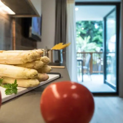 Отель B&B Ferienidylle Gstrein Парчинес комната для гостей фото 3
