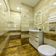 Гостиница Brestinlove: Rodnikovyj Guest House Беларусь, Брест - отзывы, цены и фото номеров - забронировать гостиницу Brestinlove: Rodnikovyj Guest House онлайн ванная фото 2