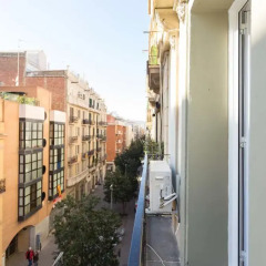 Отель Flat In Barcelona балкон