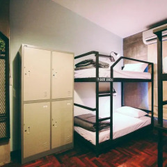 A7 Hidden Hostel Кровать в общем номере фото 4