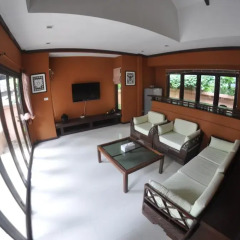 Отель Baan Khao Hua Jook 3* Улучшенная вилла с различными типами кроватей фото 2