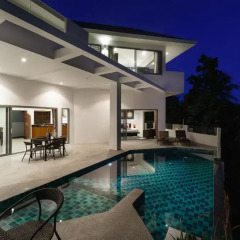 Отель Villa Sea View Таиланд, Самуи - отзывы, цены и фото номеров - забронировать отель Villa Sea View онлайн бассейн фото 3