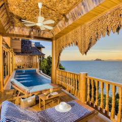 Отель Santhiya Koh Yao Yai Resort & Spa 5* Вилла с различными типами кроватей фото 15