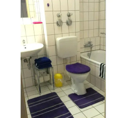 Отель City Apartment U-Bahn Muggenhof Германия, Нюрнберг - отзывы, цены и фото номеров - забронировать отель City Apartment U-Bahn Muggenhof онлайн ванная