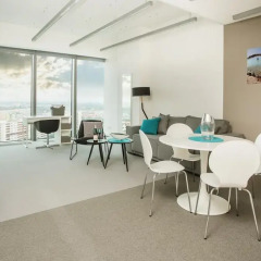 Отель Apartamenty Sky Tower Студия с различными типами кроватей фото 7