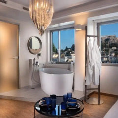 Отель A for Athens Греция, Афины - отзывы, цены и фото номеров - забронировать отель A for Athens онлайн ванная