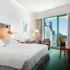 Отель Hilton Dubai Jumeirah 5* Номер Делюкс с различными типами кроватей фото 11