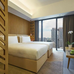 Oasia Hotel Downtown Singapore 4* Улучшенный номер с различными типами кроватей фото 3