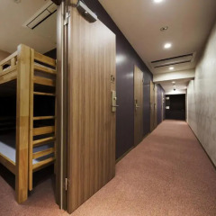 Tokyo Ariake Bay Hotel Кровать в женском общем номере с двухъярусной кроватью фото 8