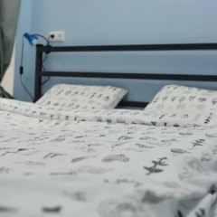 Хостел «Циолковский на ВДНХ» Кровать в общем номере с двухъярусной кроватью фото 4