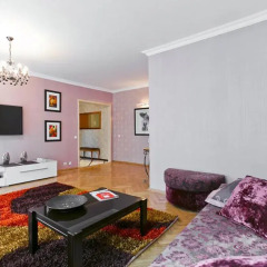 Апартаменты Minsk Apartment Service Luxe Class Апартаменты двуспальная кровать фото 12