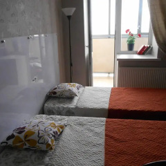 Апартаменты Komendantsky Apartment Санкт-Петербург комната для гостей фото 4