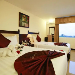 Hue Serene Shining Hotel & Spa 3* Стандартный номер с различными типами кроватей фото 5
