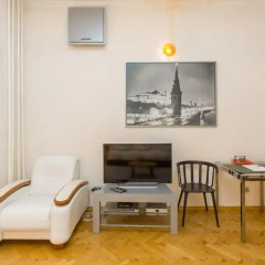 Апартаменты Four Squares Apartments on Tverskaya Апартаменты с двуспальной кроватью фото 44