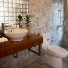 Отель An Bang Sunset Village Homestay 3* Стандартный номер с различными типами кроватей фото 6