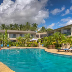 Отель Tanoa Waterfront Hotel Фиджи, Вити-Леву - отзывы, цены и фото номеров - забронировать отель Tanoa Waterfront Hotel онлайн бассейн фото 3