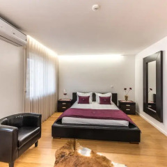 Отель Lounge Inn 3* Апартаменты разные типы кроватей фото 19