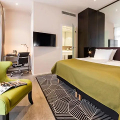 Отель Holiday Inn Dresden - Am Zwinger 4* Стандартный номер с различными типами кроватей фото 5