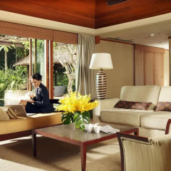 Отель Sofitel Singapore Sentosa Resort & Spa 5* Вилла с различными типами кроватей фото 10
