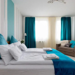 Апартаменты Sun Resort Apartments Студия с различными типами кроватей фото 17