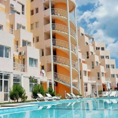Отель Vanilla Garden Apartcomplex Болгария, Солнечный берег - отзывы, цены и фото номеров - забронировать отель Vanilla Garden Apartcomplex онлайн бассейн фото 2