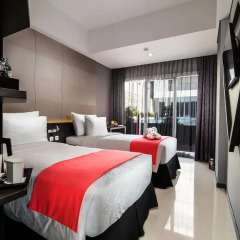 Fashion Hotel Legian 4* Номер Делюкс с различными типами кроватей фото 3