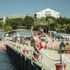 Отель Alva Donna Beach Resort Comfort пляж фото 2
