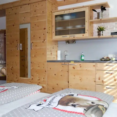 Отель Tischlmühle Appartements & mehr Студия с различными типами кроватей фото 2