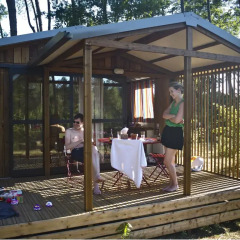 Отель Huttopia Saumur Сомюр помещение для мероприятий