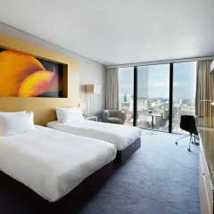 Отель Hilton Manchester Deansgate 4* Номер Делюкс