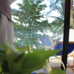Отель Thai Kamala Beach Front Улучшенный номер двуспальная кровать фото 21