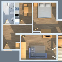Apart Hotel Vijolica 3* Апартаменты с различными типами кроватей
