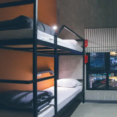 A7 Hidden Hostel Кровать в общем номере фото 2