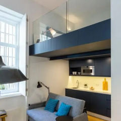 Отель Seventyset Flats - Porto Historical Center Апартаменты разные типы кроватей фото 8