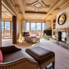 Отель The Alpina Gstaad 5* Люкс повышенной комфортности с различными типами кроватей фото 4