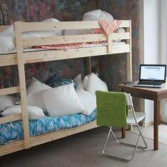 Гостиница Localhostel Кровать в общем номере с двухъярусной кроватью фото 4